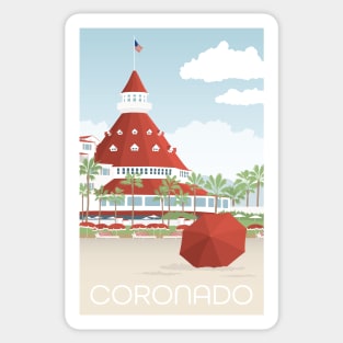 Coronado California Sticker